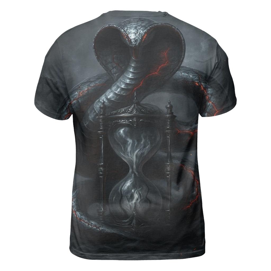 Serpent Of The Iron Hourglass unique graphic print tees