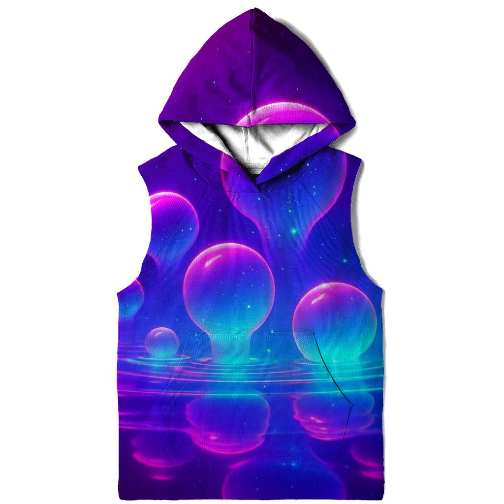Neon Tidal Orbs hoodie designs