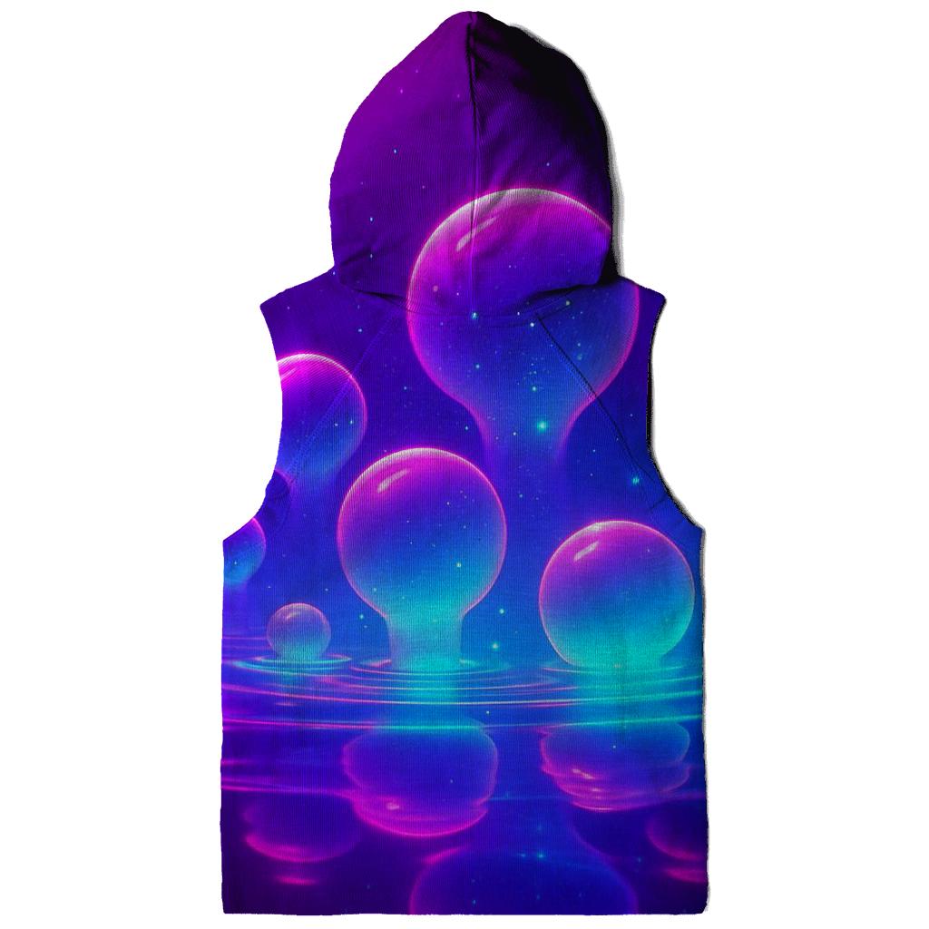 Neon Tidal Orbs hoodie designs