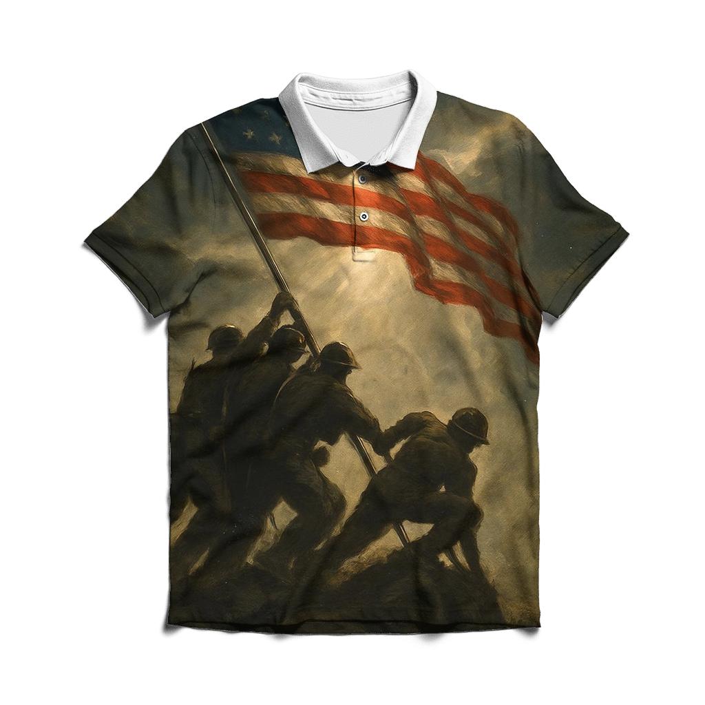 Beacon Of Resolve custom polo shirts