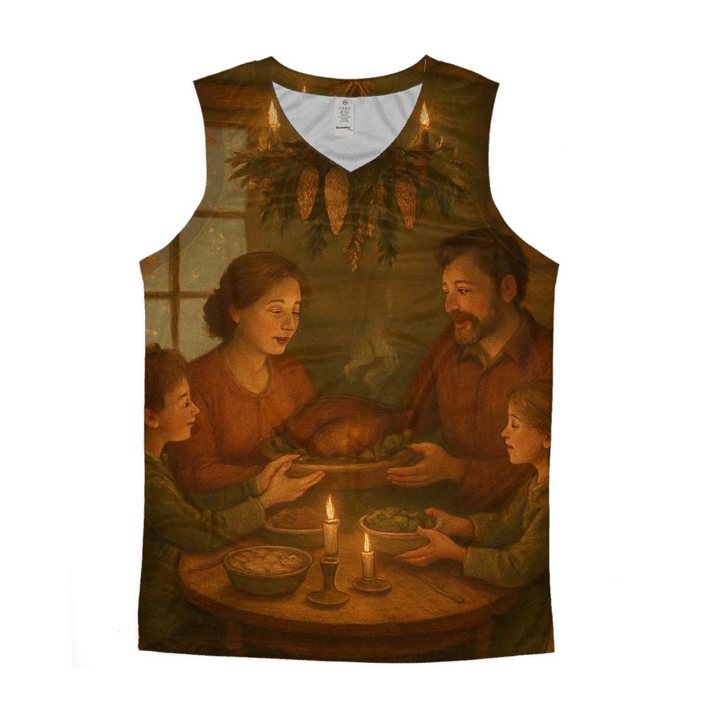 Cozy Cabin Supper custom tank tops