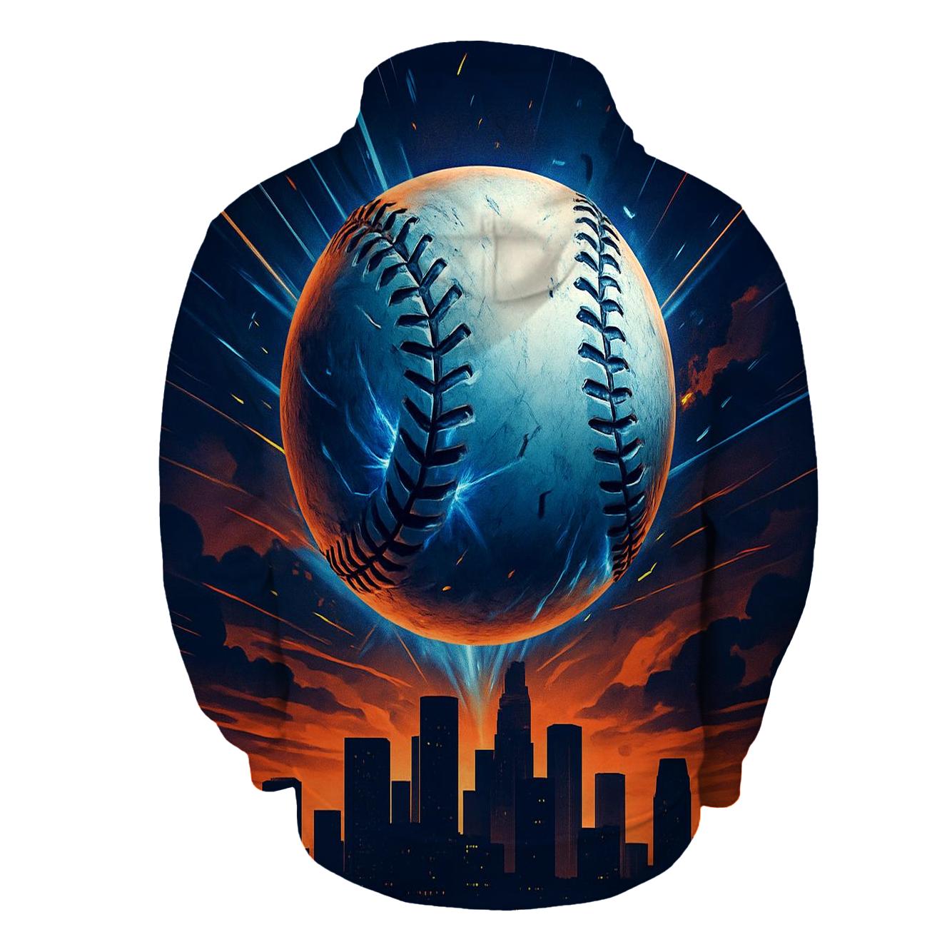 Skyline Fastball Burst hoodie styles