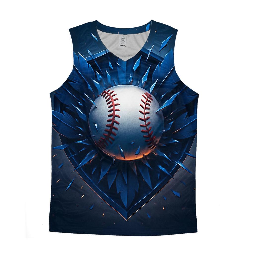 Blue Jays Feather Explosion sports performance tank tops