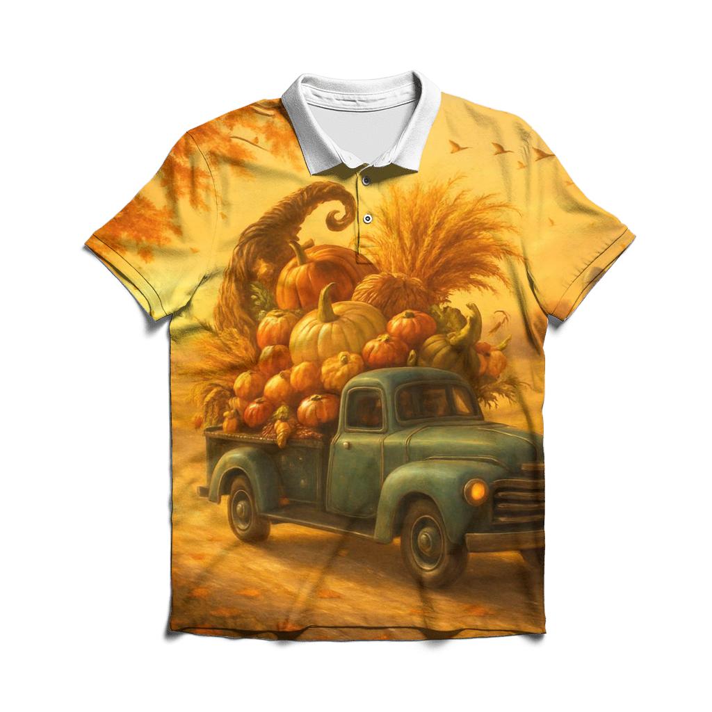 Cornucopia Caravan designer slim fit polos
