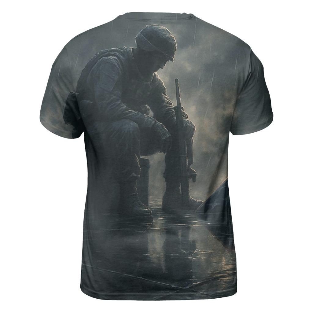 Last Watch Reflection vibrant all-over design tees