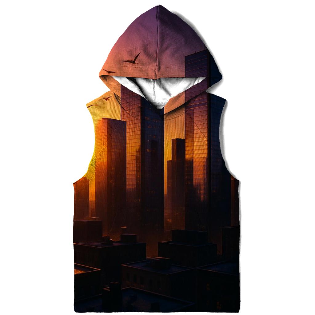 Skyline Ember Mosaic lightweight hoodies