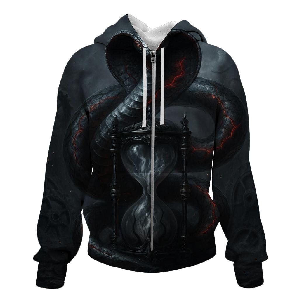 Serpent Of The Iron Hourglass custom hoodies
