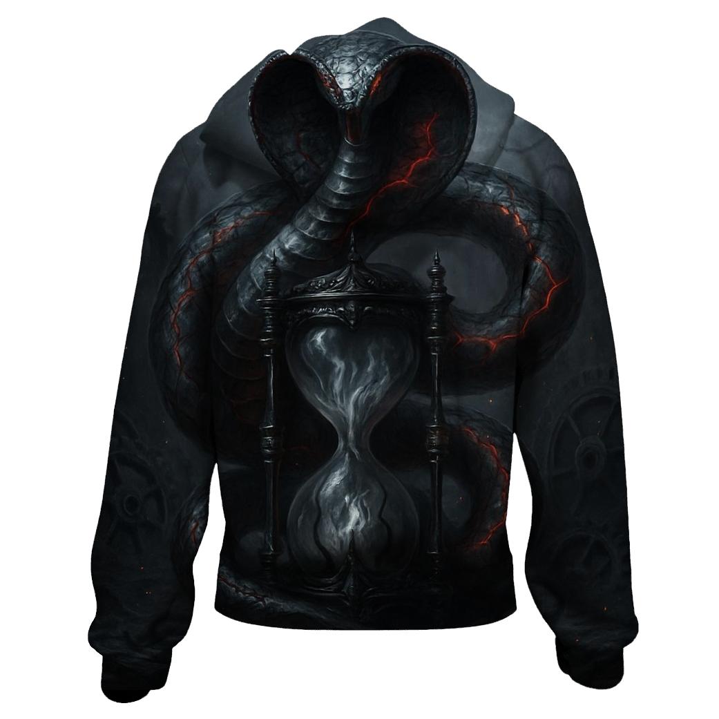 Serpent Of The Iron Hourglass custom hoodies