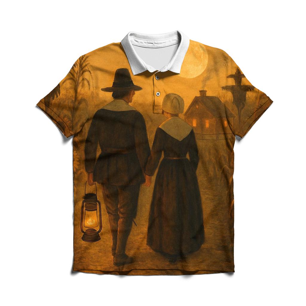 Pilgrim Lantern Path classic pique polos