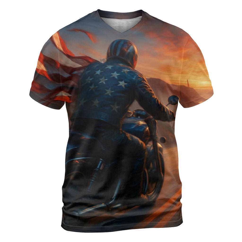 Starfield Rider trendy printed shirt styles