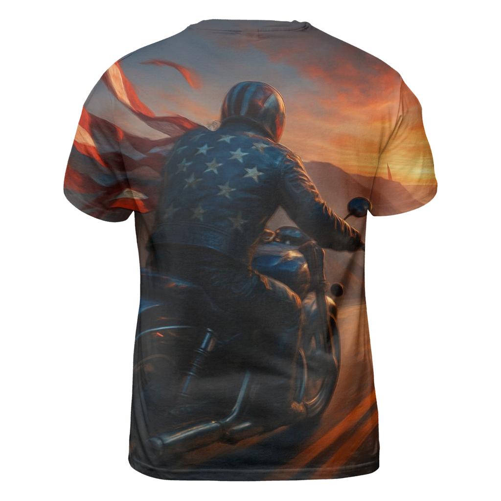 Starfield Rider trendy printed shirt styles