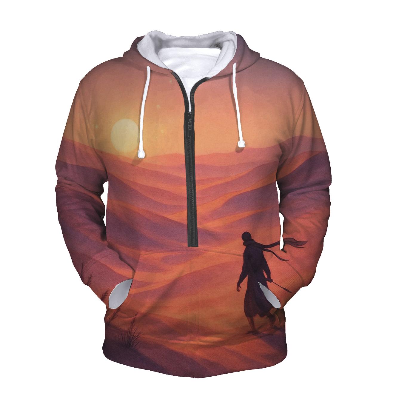 Coral Dune Horizon designer hoodies