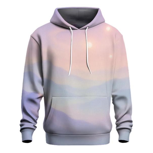 Pastel Mist Oasis printed hoodies