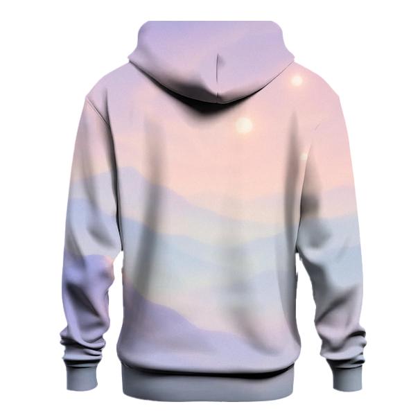 Pastel Mist Oasis printed hoodies