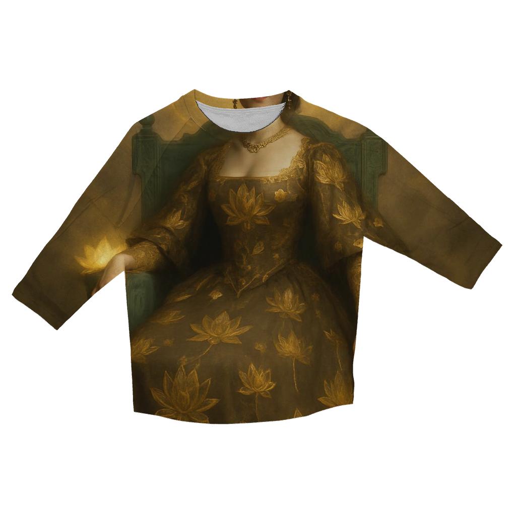 Gilded Lotus Empress custom 3/4 sleeve shirts