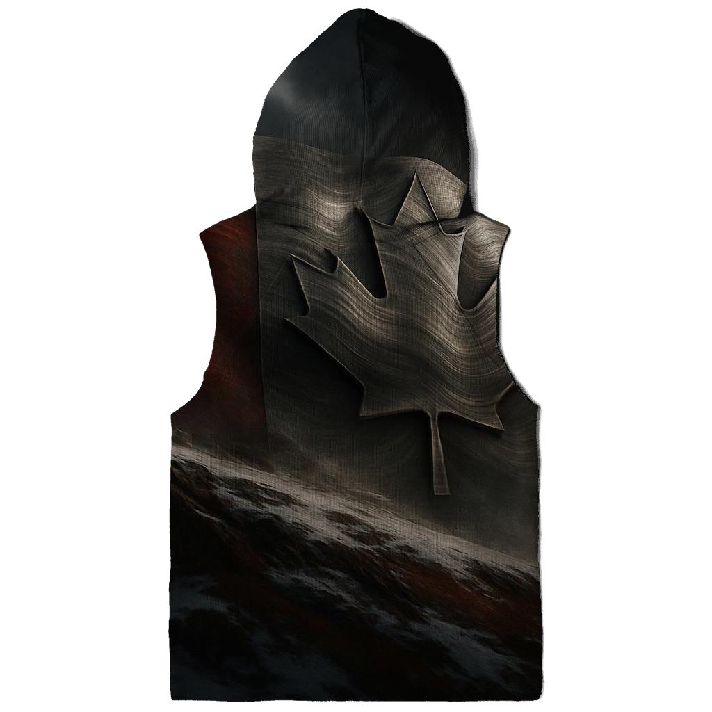 Maple Wind Sculpture zip-up hoodies