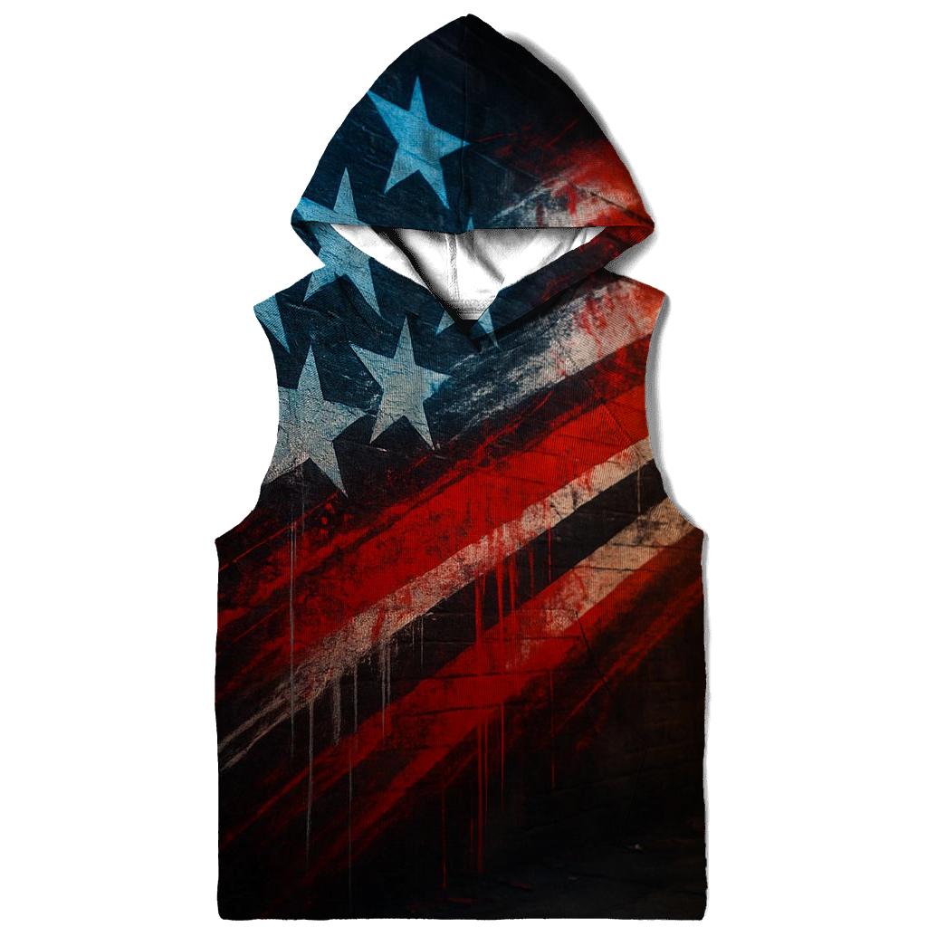 Patriotic Street Cascade pullover hoodies