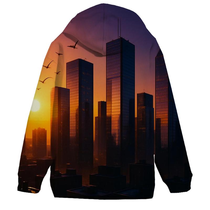 Skyline Ember Mosaic zip-up hoodies
