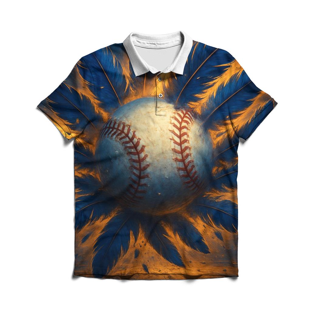 Blue Jays Feathered Breakthrough designer slim fit polos