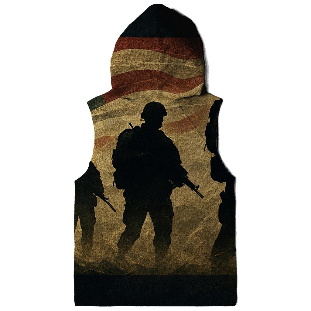 Ranger Silhouette Banner embroidered hoodies