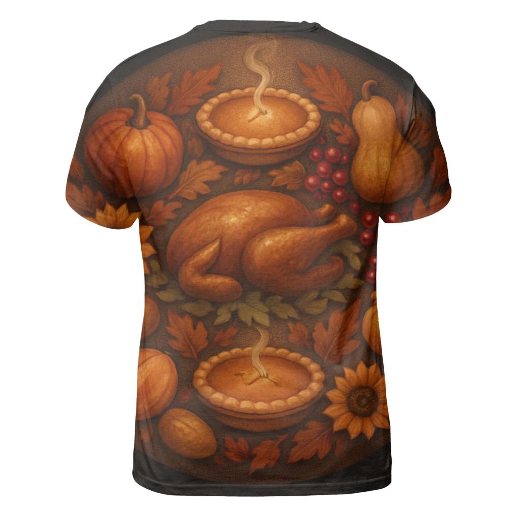 Feast Of Giving Mandala vibrant all-over design tees