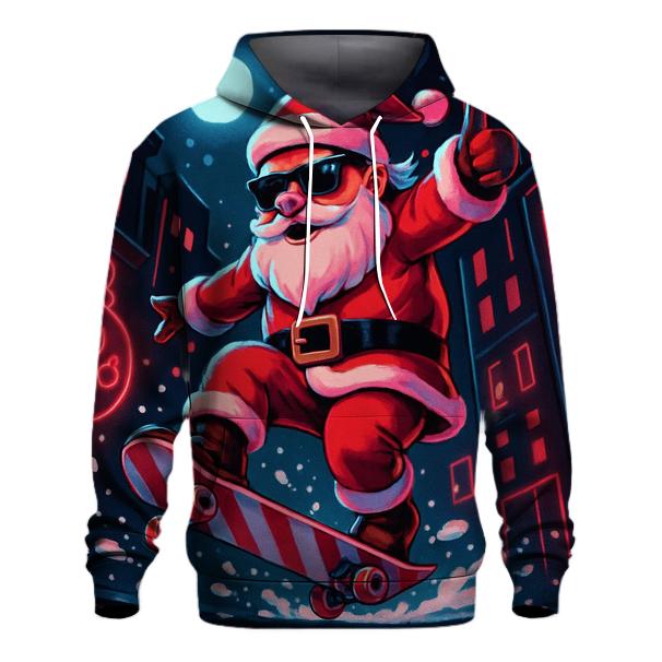 Neon Claus Skate Jam hoodie styles