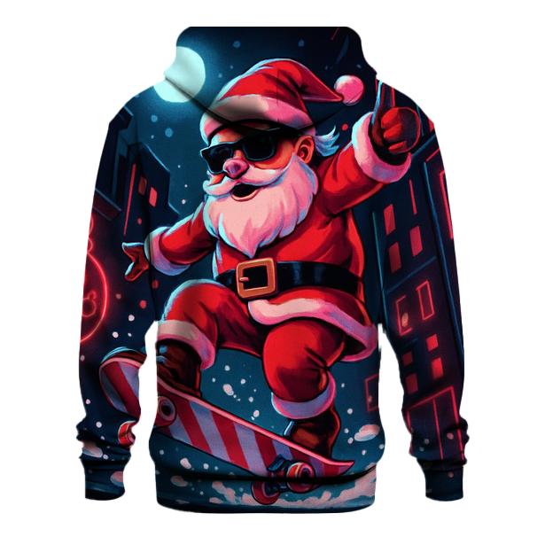 Neon Claus Skate Jam hoodie styles