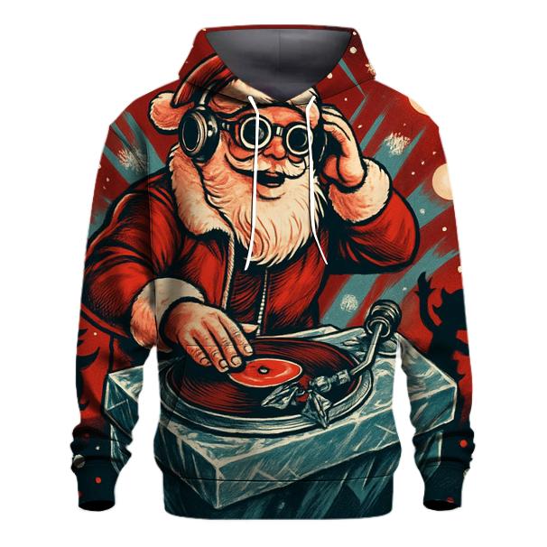 Frost Forge DJ Claus zip-up hoodies