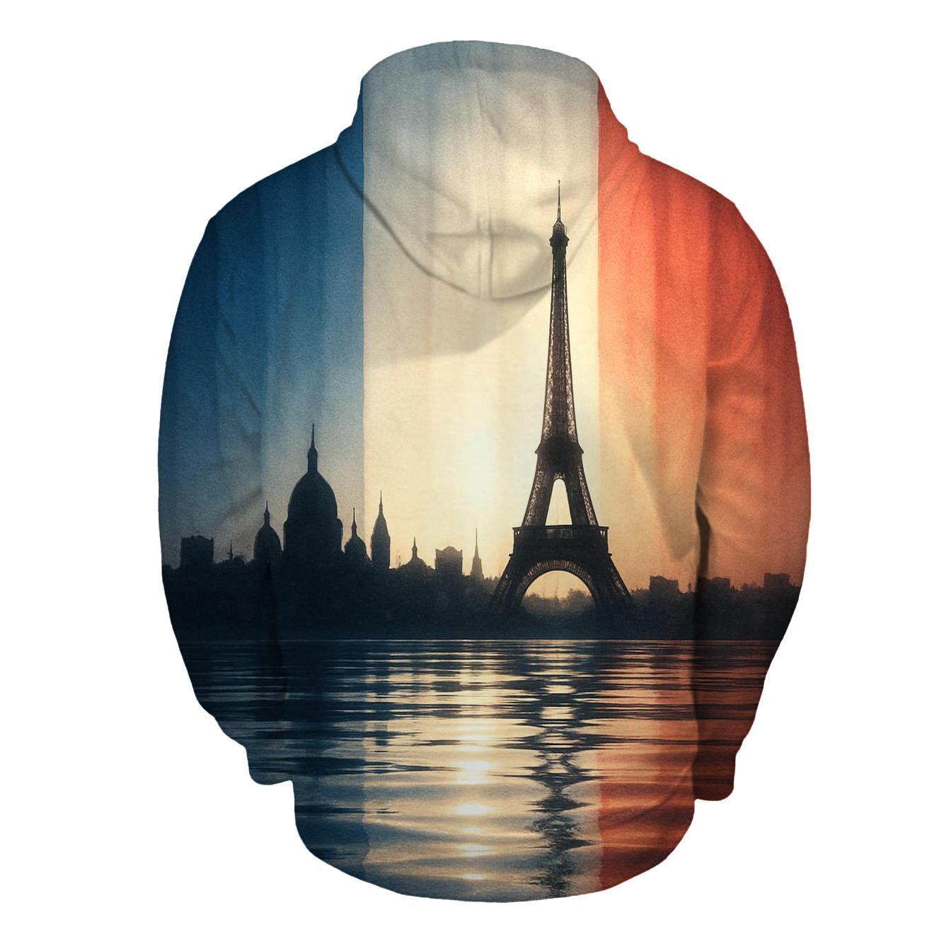 Tricolore Reflection hoodie styles