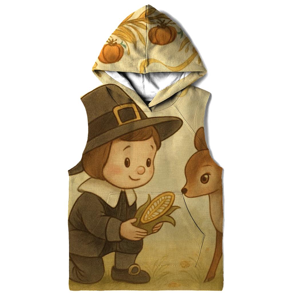 Pilgrim And Fawn Blessing printed hoodies