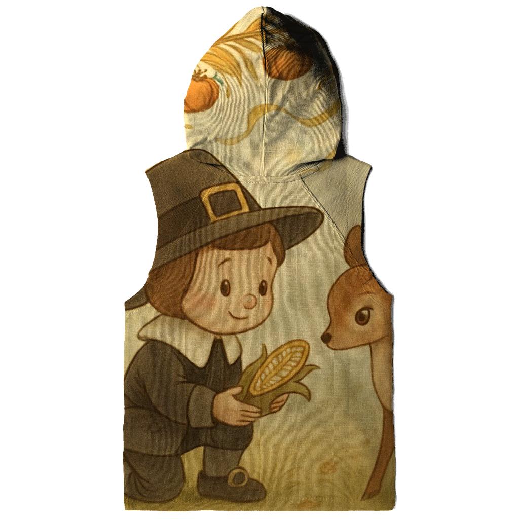 Pilgrim And Fawn Blessing printed hoodies