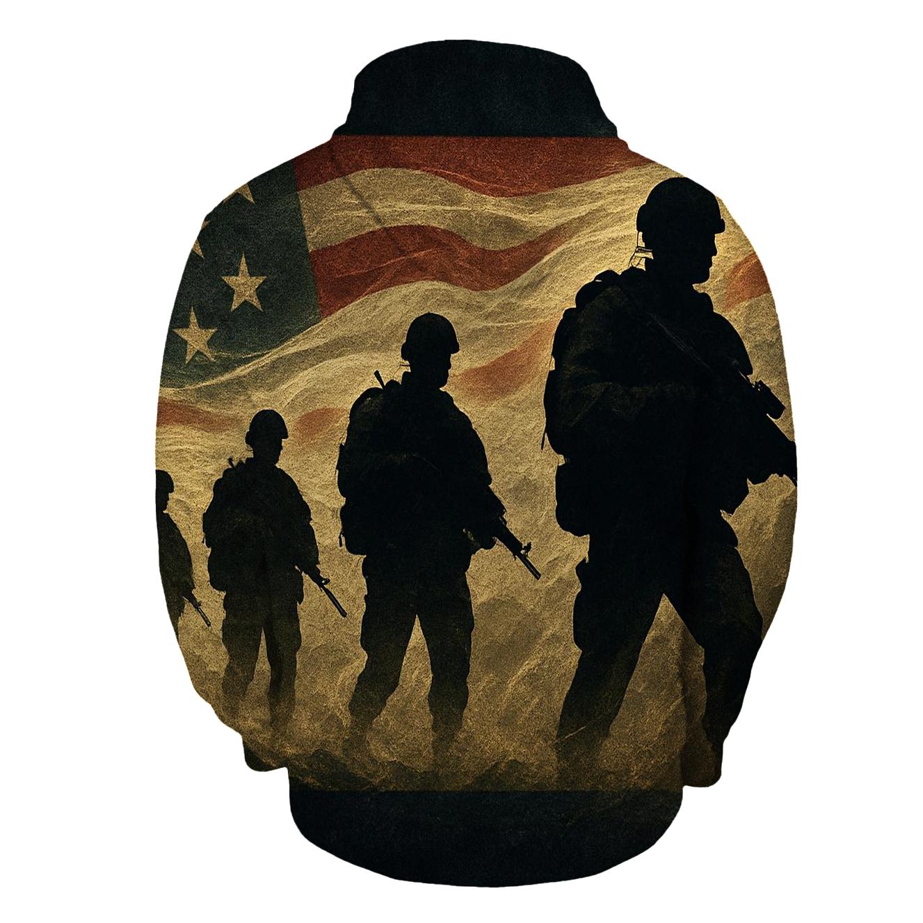 Ranger Silhouette Banner hoodie styles