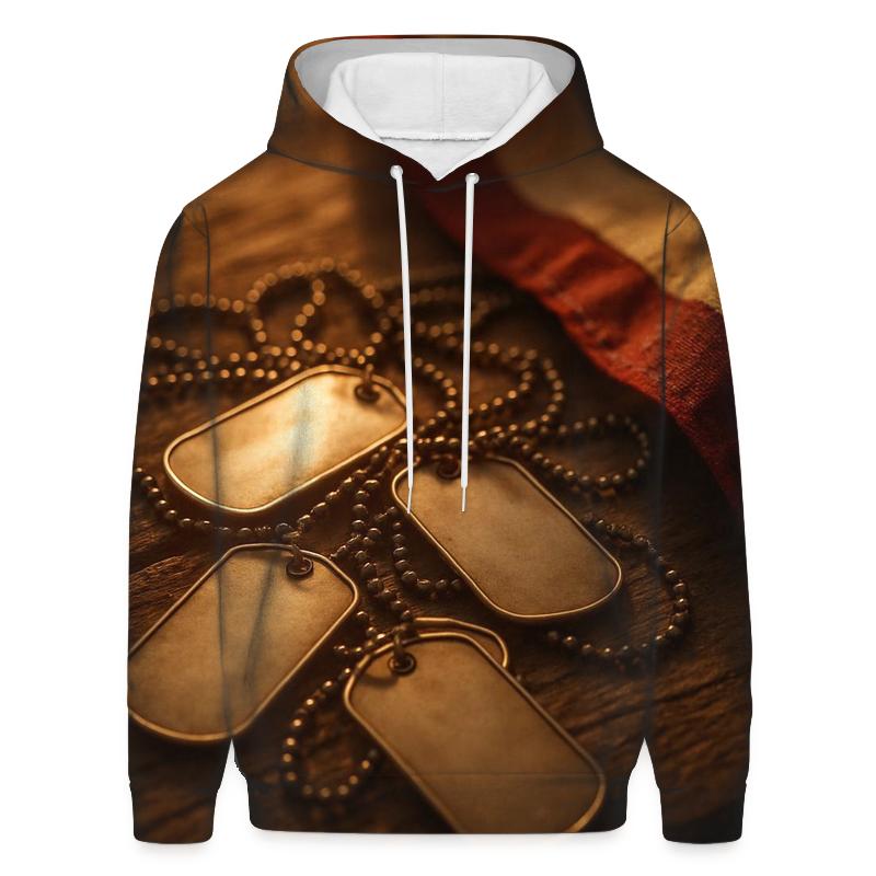 Dog Tags At Sundown hoodie designs