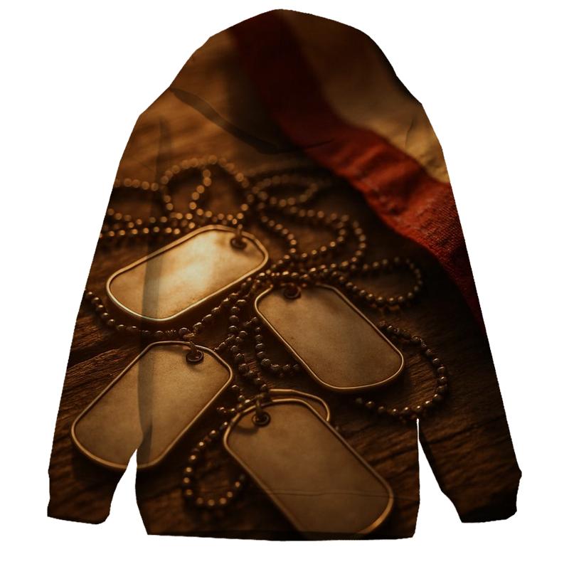 Dog Tags At Sundown hoodie designs