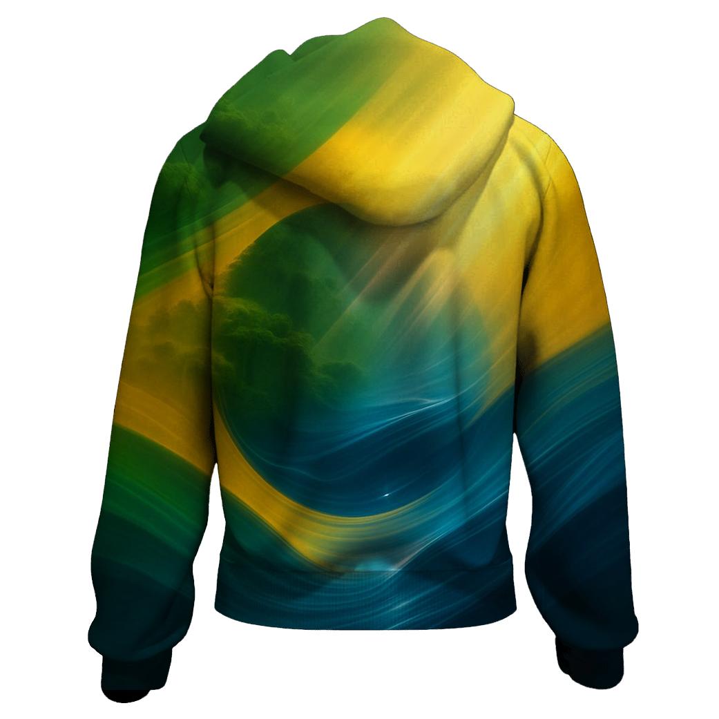 Amazon Gradient Banner custom hoodies