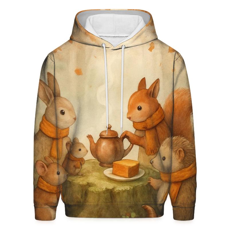 Woodland Tea For Thanks lightweight hoodies