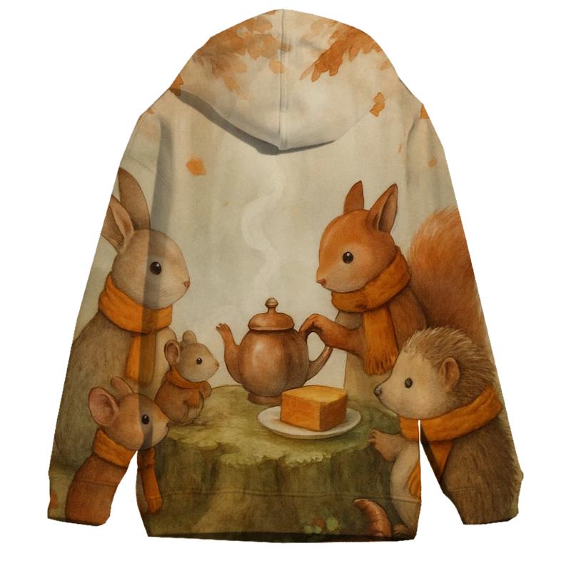 Woodland Tea For Thanks lightweight hoodies