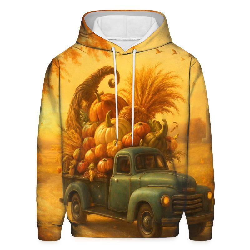Cornucopia Caravan embroidered hoodies
