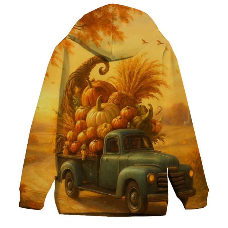 Cornucopia Caravan embroidered hoodies