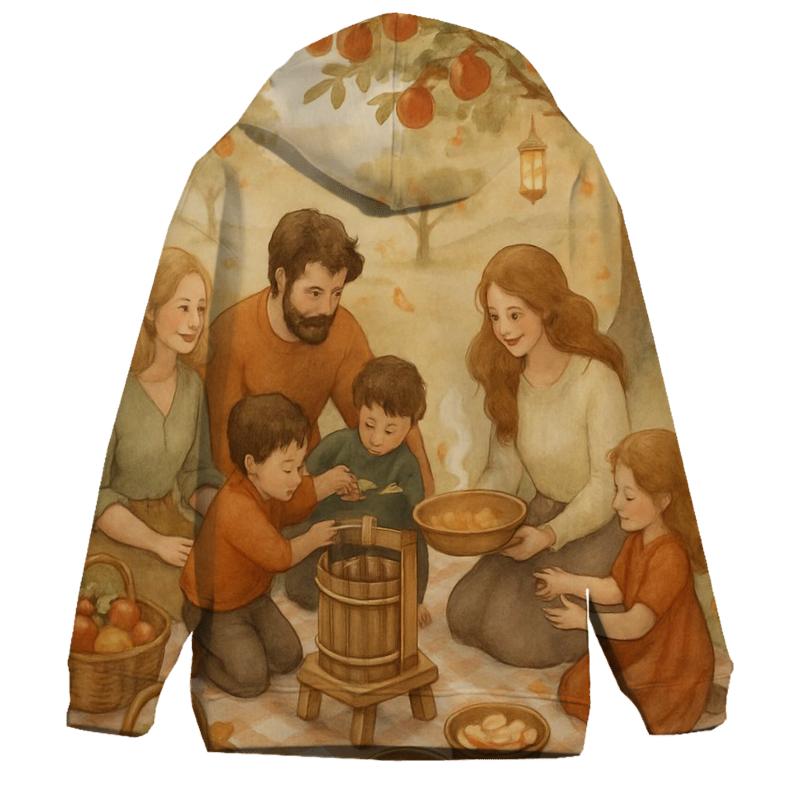 Thankful Orchard Picnic custom hoodies