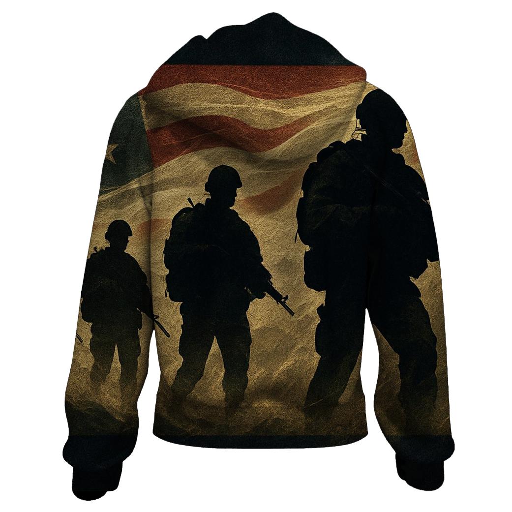 Ranger Silhouette Banner lightweight hoodies