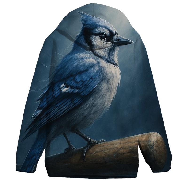 Midnight Blue Jays Surge printed hoodies