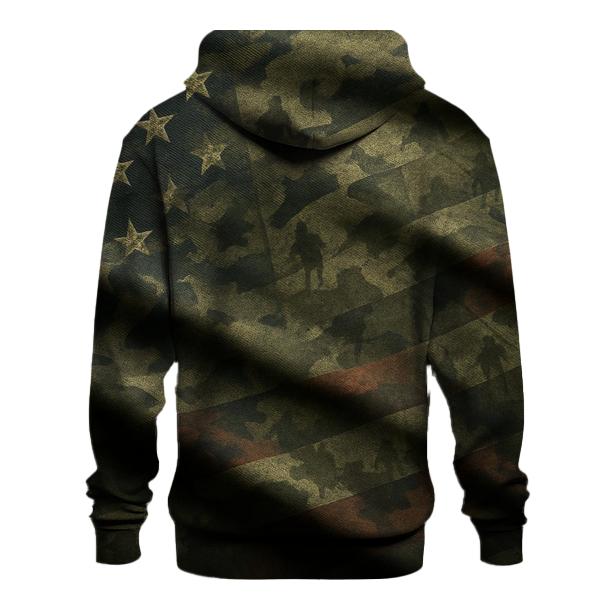Camouflage Constellation Flag hoodie styles