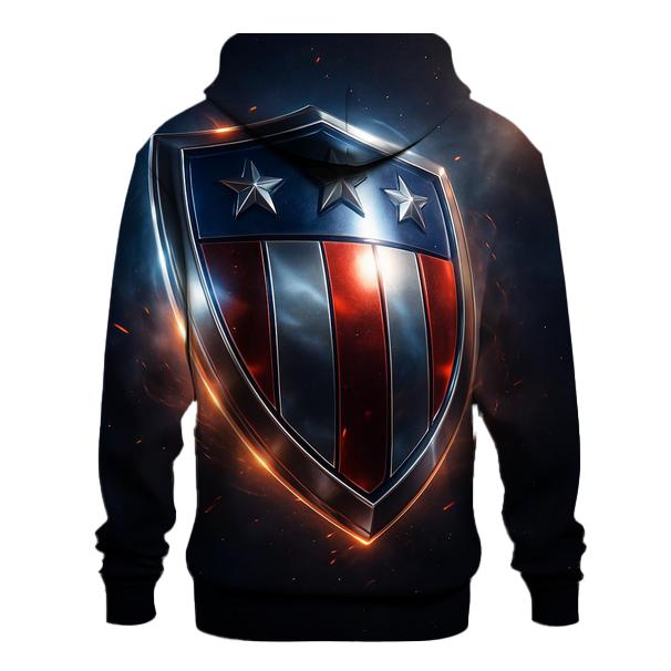Cosmic Glory Shield hoodie styles