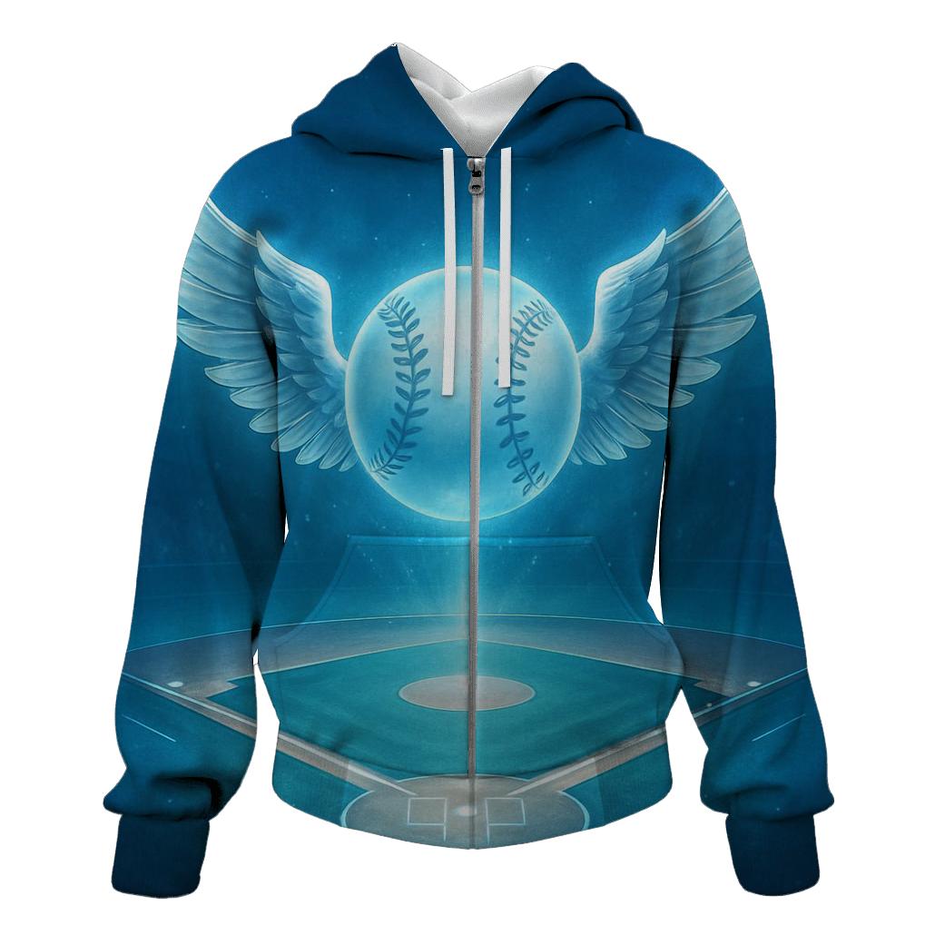 Glowing Diamond Blue Jays pullover hoodies