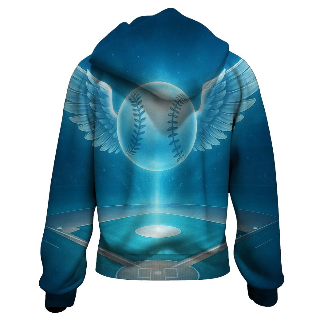 Glowing Diamond Blue Jays pullover hoodies
