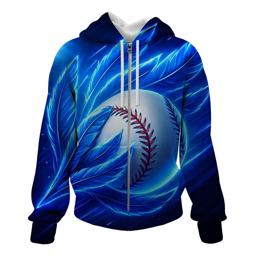 Blue Jays Feather Storm custom hoodies