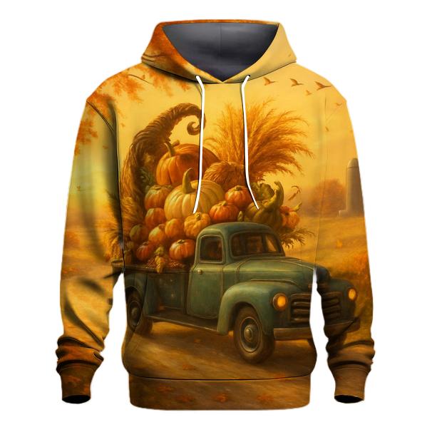 Cornucopia Caravan printed hoodies