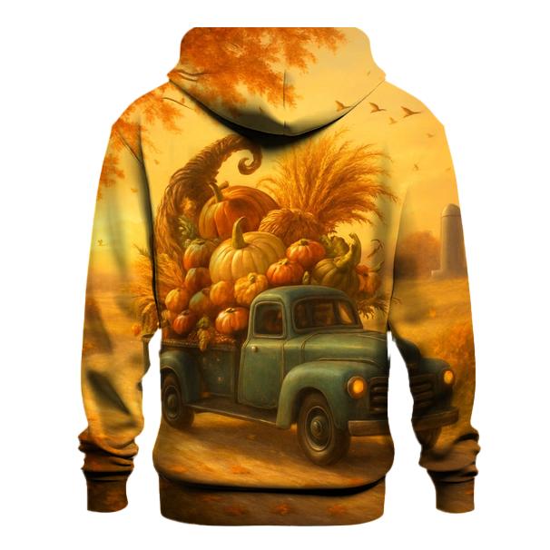 Cornucopia Caravan printed hoodies