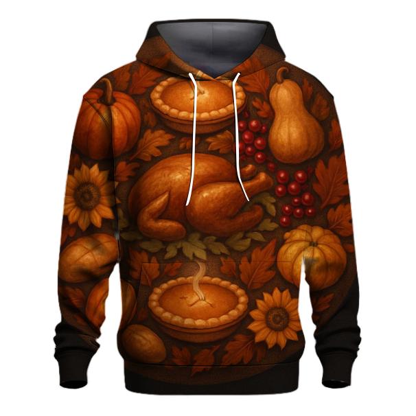 Feast Of Giving Mandala lightweight hoodies